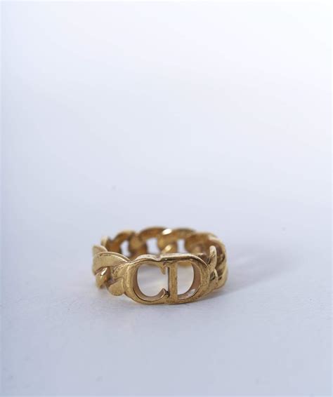 christian dior cd ring